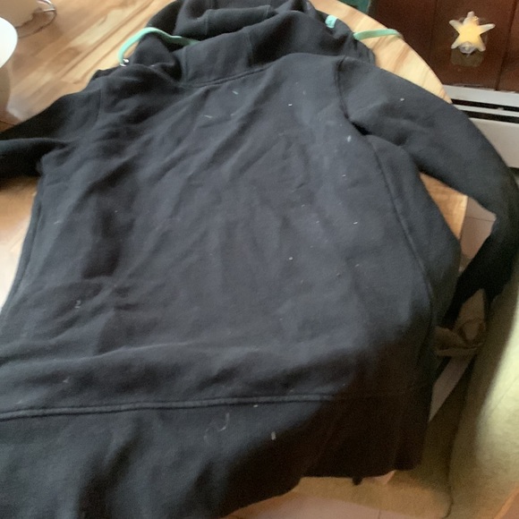 K2 black graphic ladies full zip HOODIE vintage - Picture 5 of 7